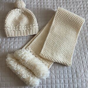 J.Crew Hand Knit Scarf and Hat Set